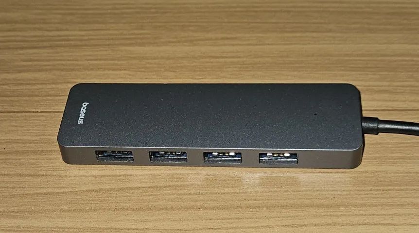 Baseus HUB USB 3.0 4 Portas Ótimo Estado Funcionando Perfeitamente - Foto 2