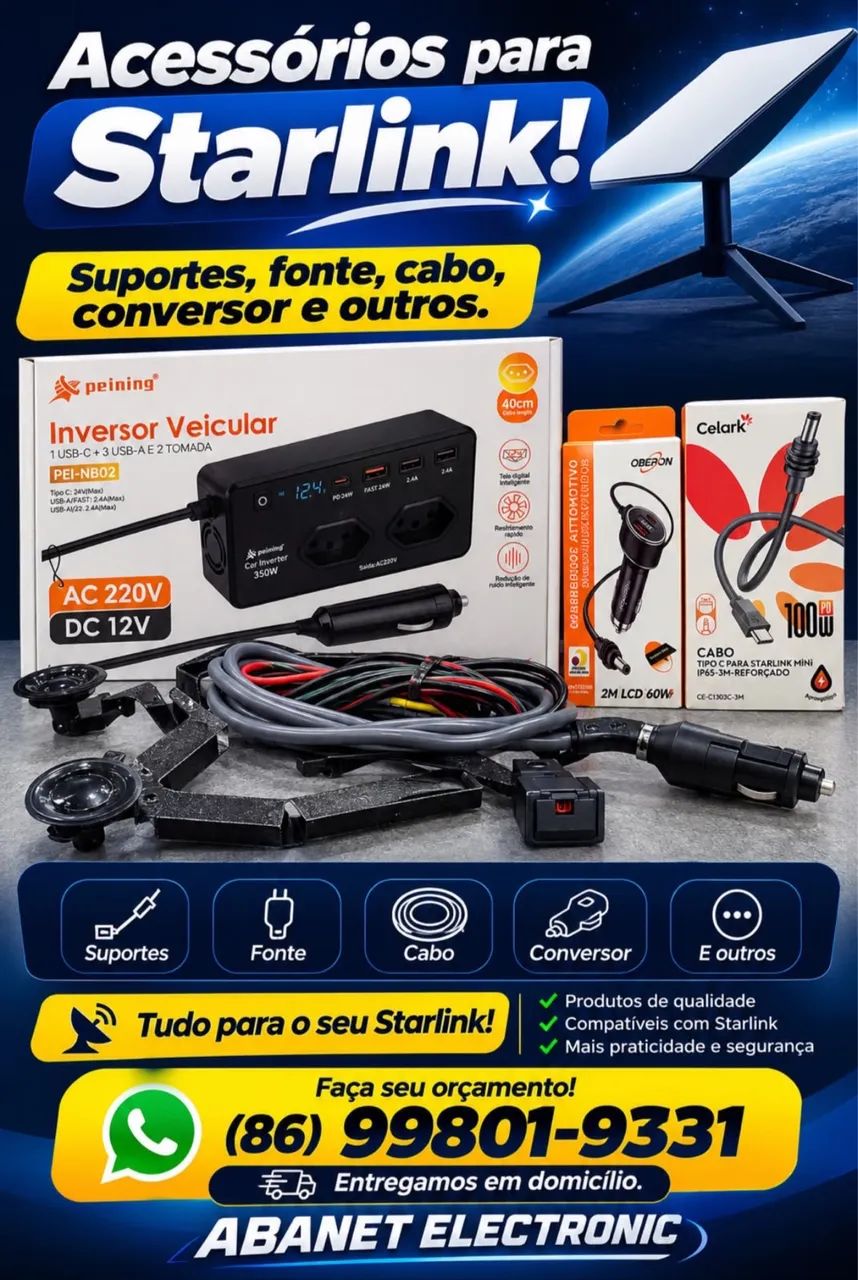 Acessórios para Starlink