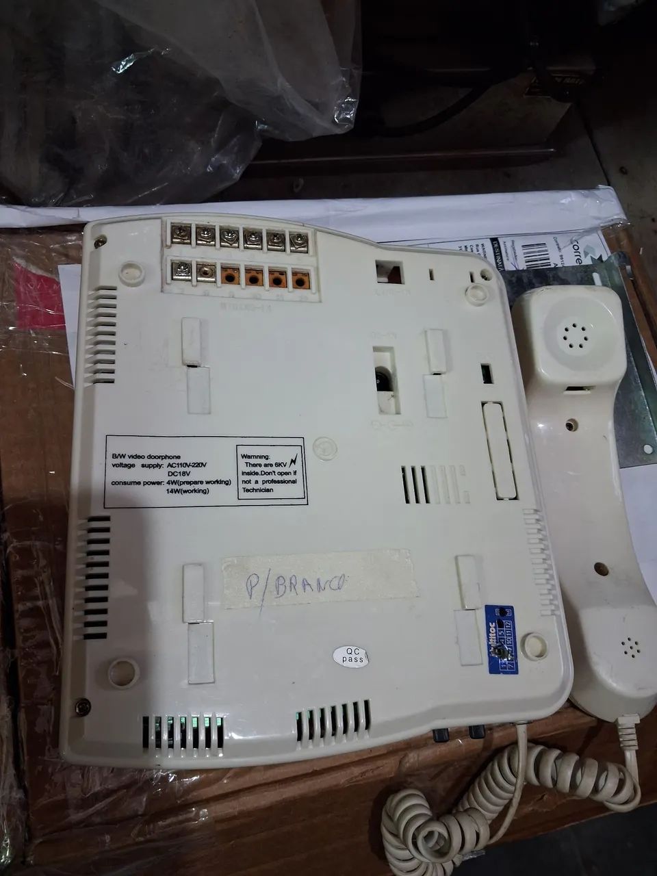 Monitor interno de vídeo porteiro. - Foto 3