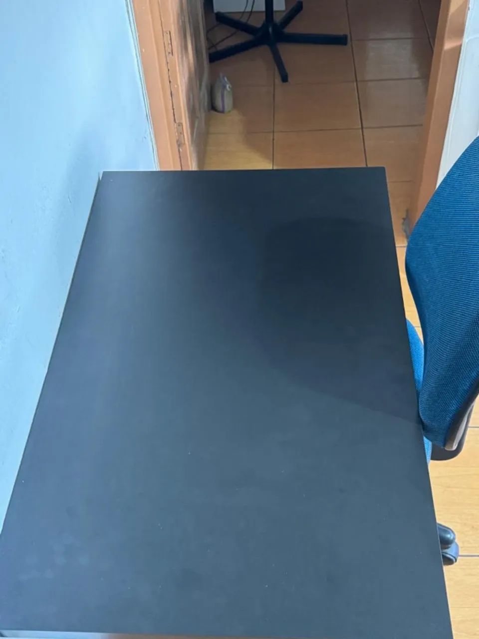 kit 3 Mesas de MDF com Metalon Preta - Foto 2