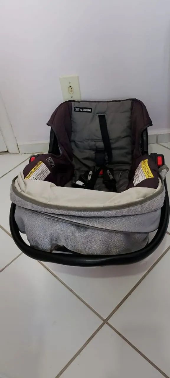 Bebê Conforto Graco SnugRide 35 + Base para Carro (Excelente Estado) - Foto 2