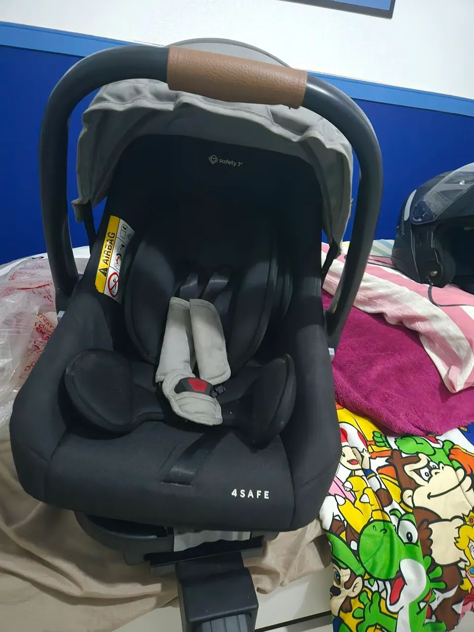 Bebê conforto Safet 1 com base para carro.  - Foto 3