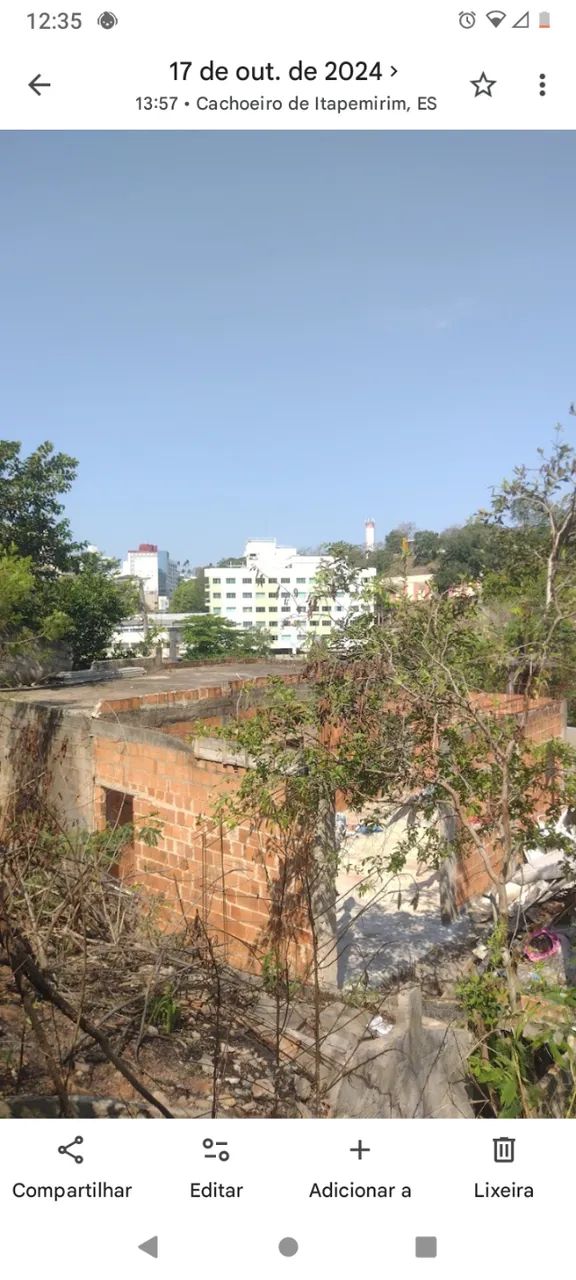 Casa 4 cômodo laje mas varanda e 4 cômodos terreno grande - Foto 2