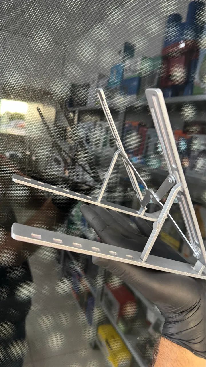 Suporte para Notebook e Tablet Em Alumínio- Leve, Resistente e Compacto - Foto 2