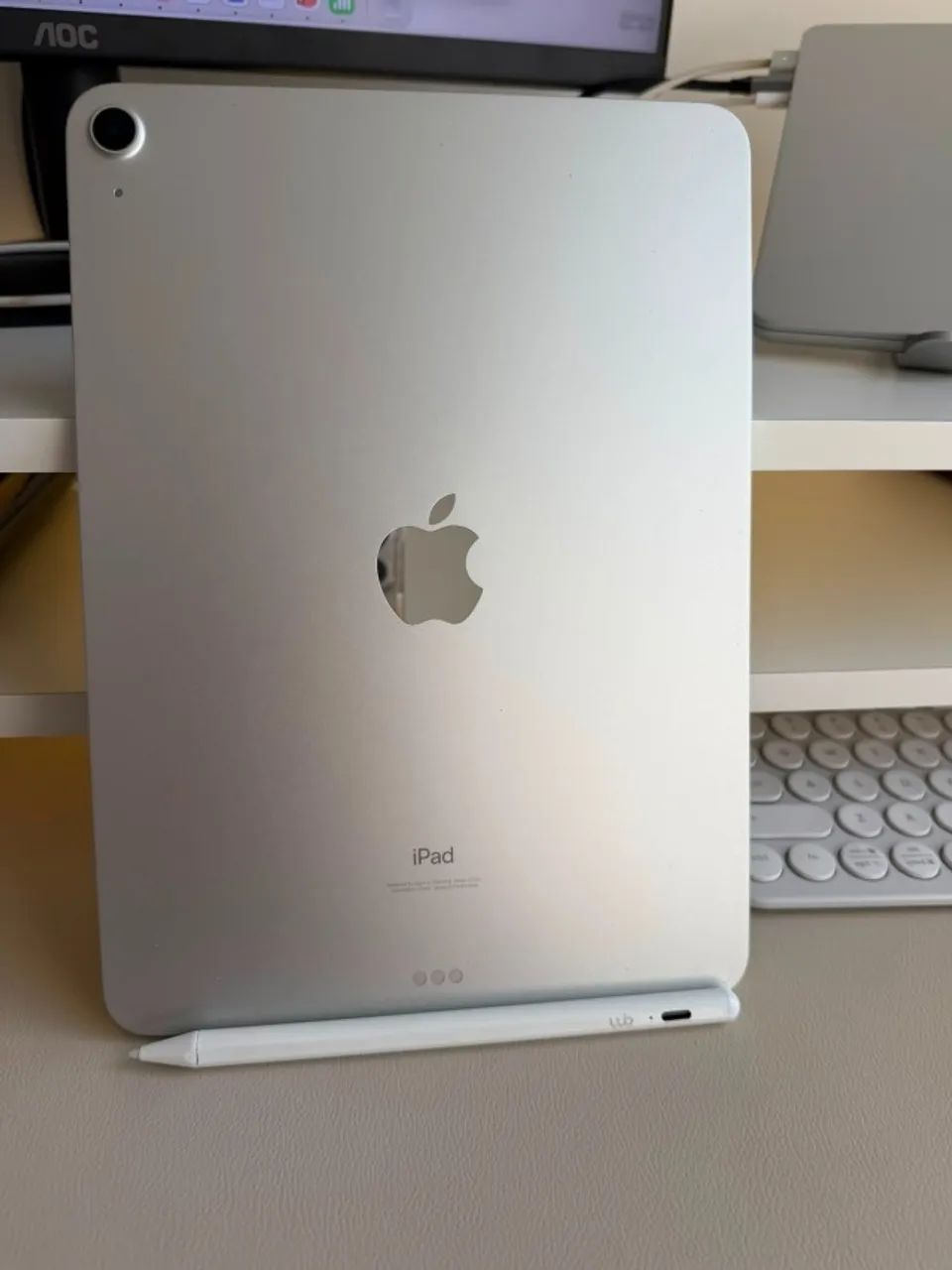 ipad air 2020 64gb prata - Foto 4