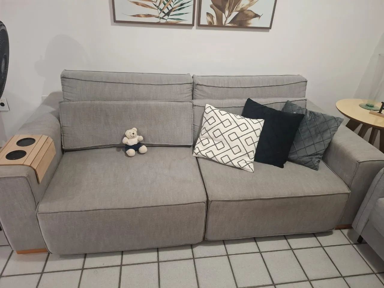Sofá cama extremamente novo - Foto 3