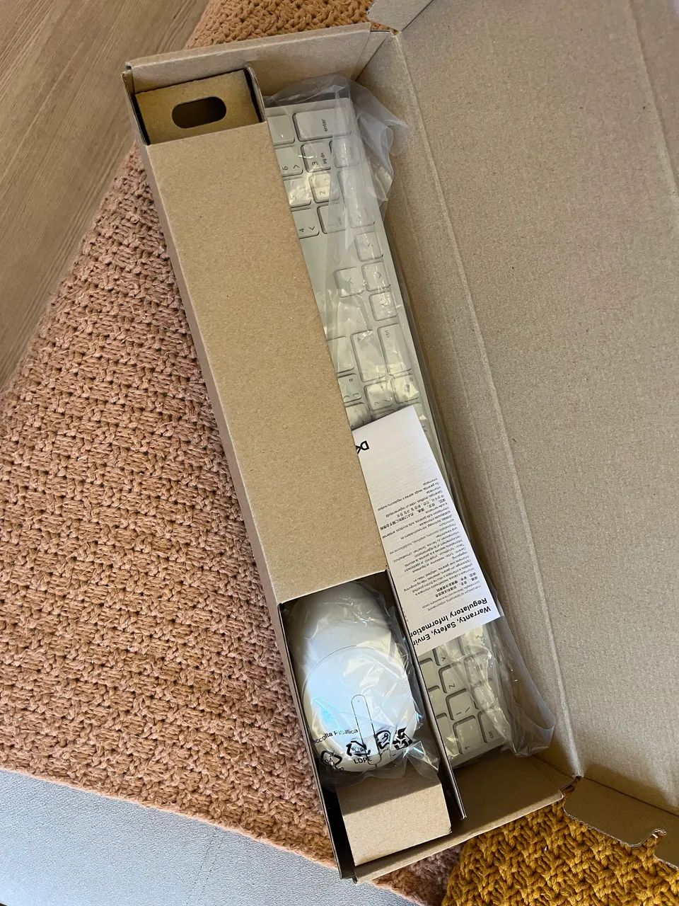 Teclado E Mouse Pro Wireless Km5221w Branco Dell - Foto 4