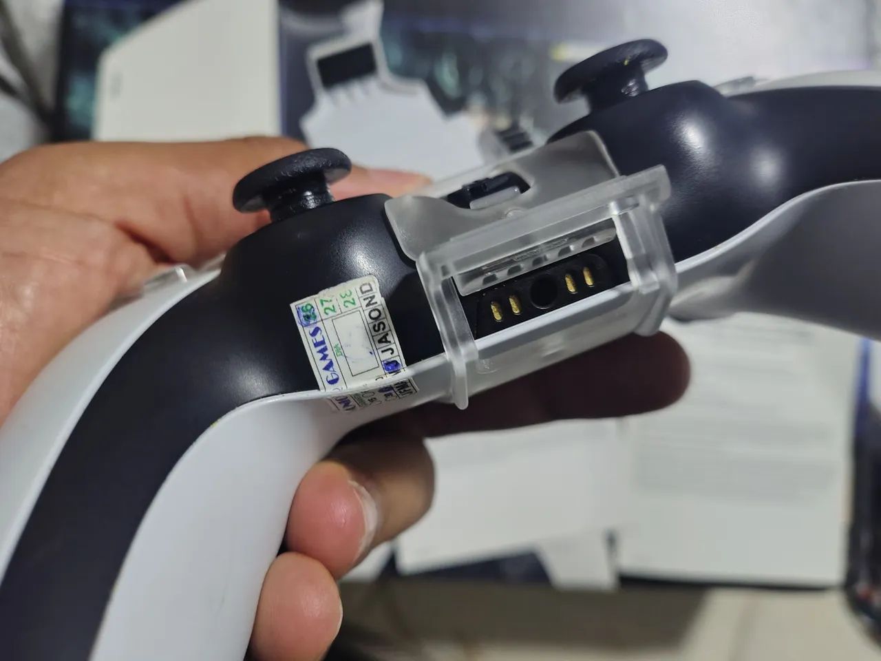 Ps5 modelo slim 1 TB Full digital com 2 jogos e acessório  - Foto 3
