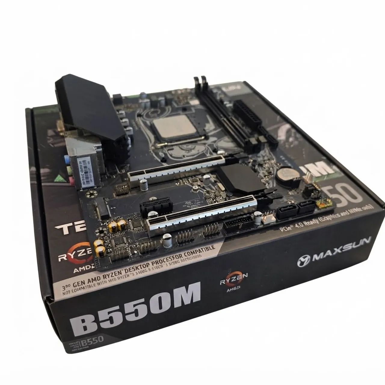 MAXSUN B550M Terminator - Placa Mãe - Foto 2
