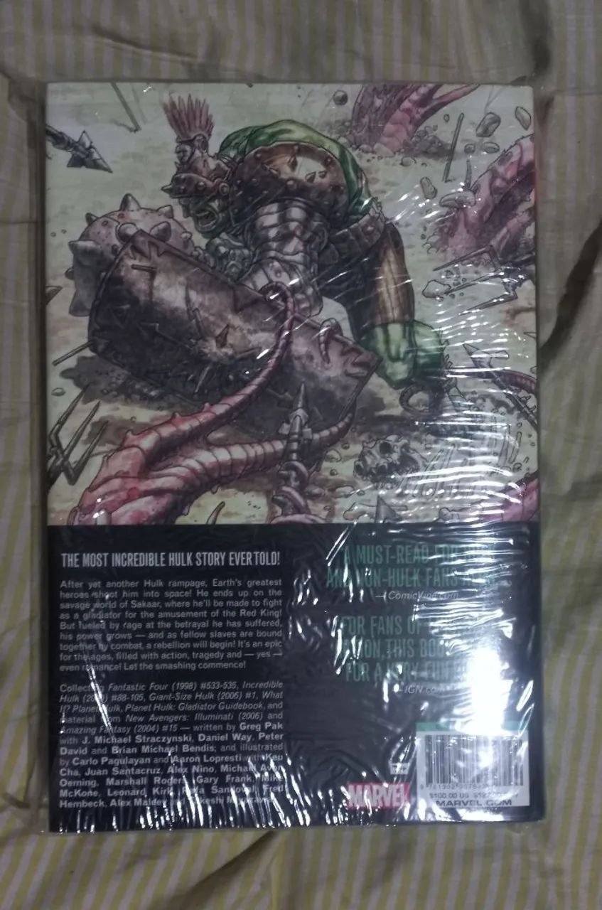 Hulk Planet Hulk Omnibus Marvel Comics - Foto 2