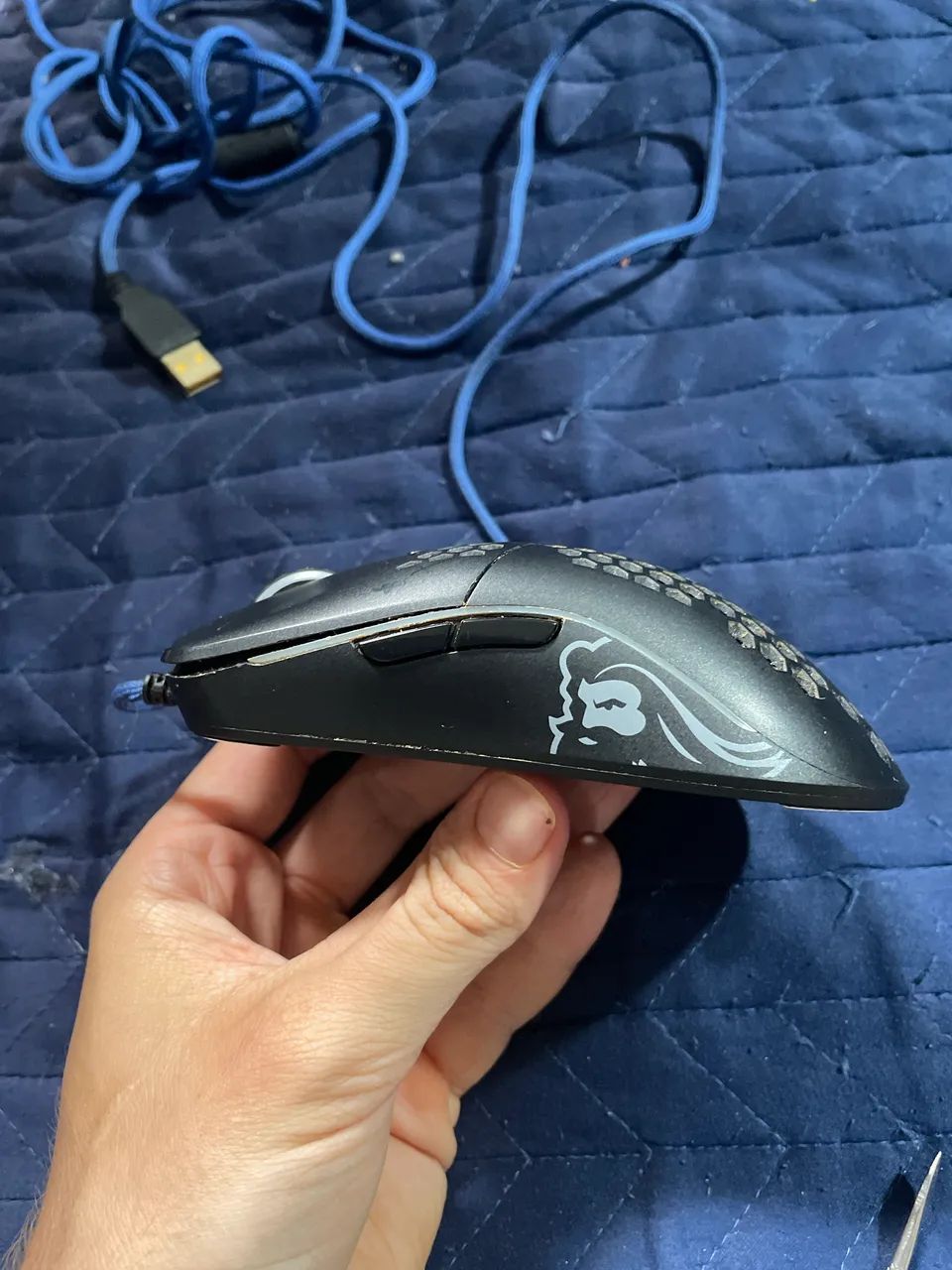 Mouse Glorious Model O-  com cabo paracord - Foto 2