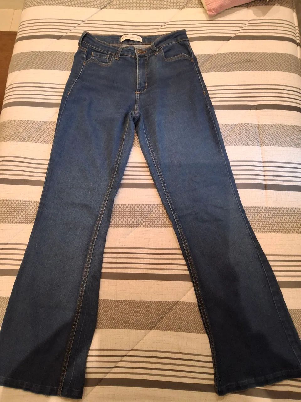 Calça jeans hering flare petit 36