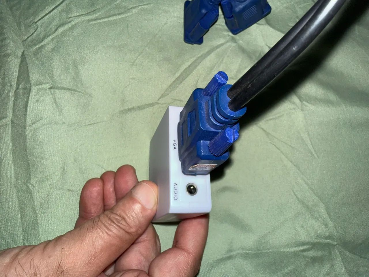 Mini Conversor HDMI para VGA  - Foto 4
