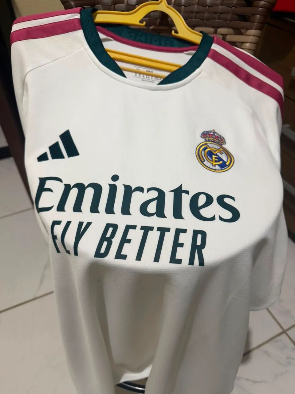 Camisa real madrid original, manga longa  - Foto 5