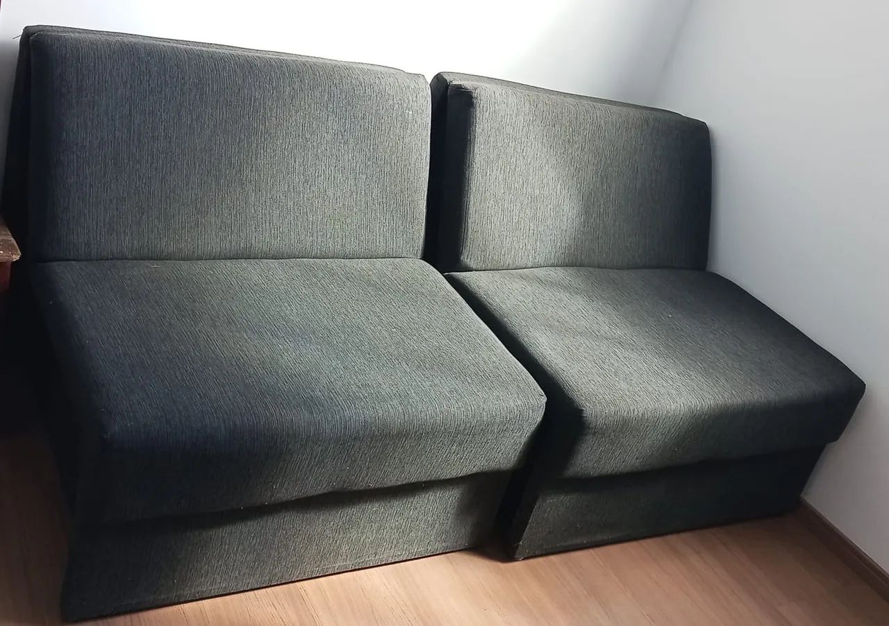 Vendo 1 sofá cama de SOLTEIRO  - Foto 5