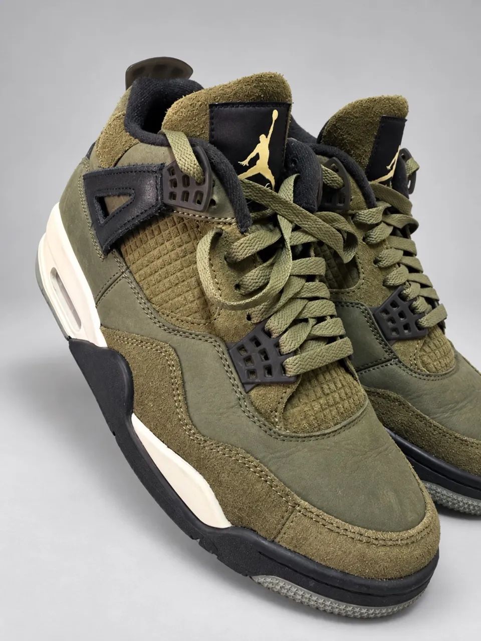 Air Jordan 4 Craft Medium Olive - Foto 4