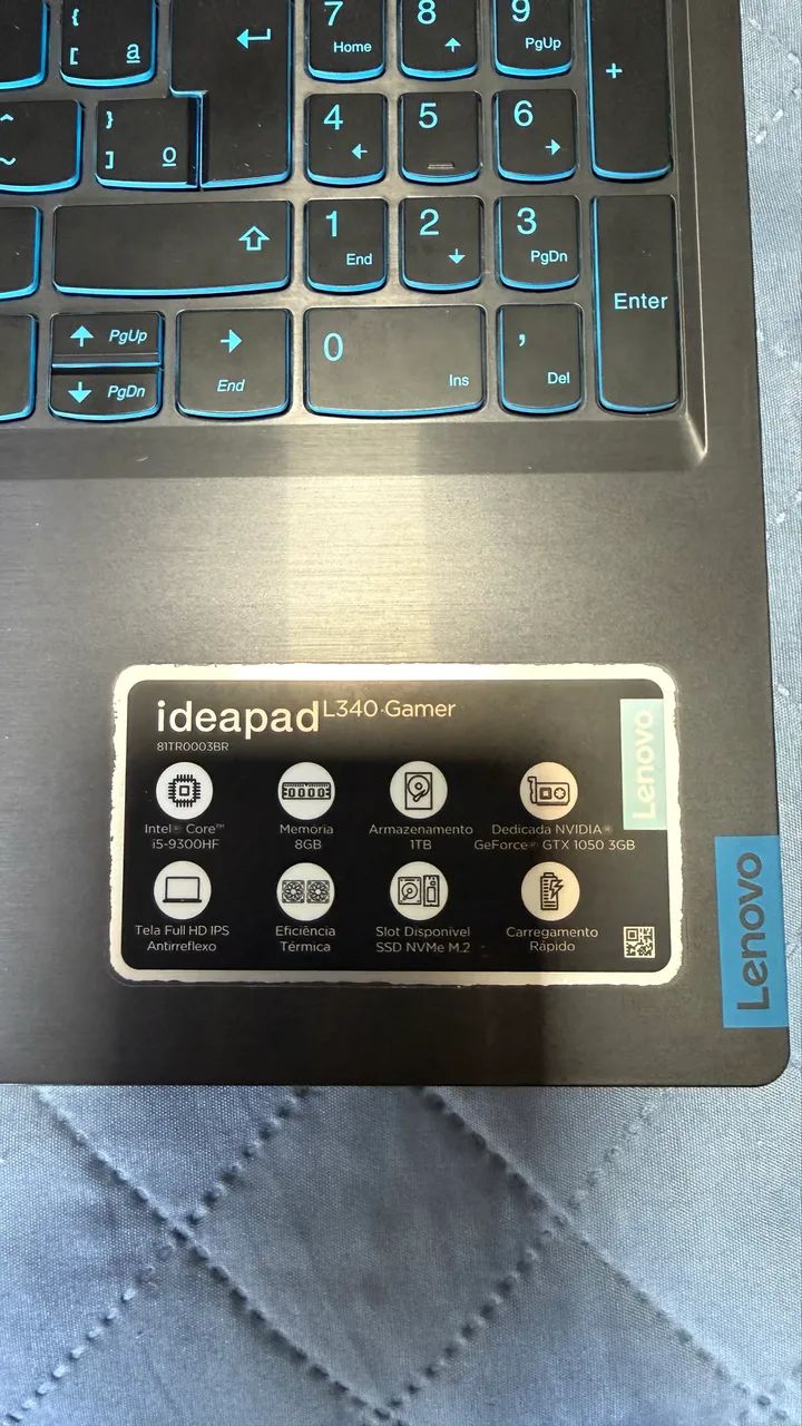 Notebook Gamer Lenovo Ideapad L340