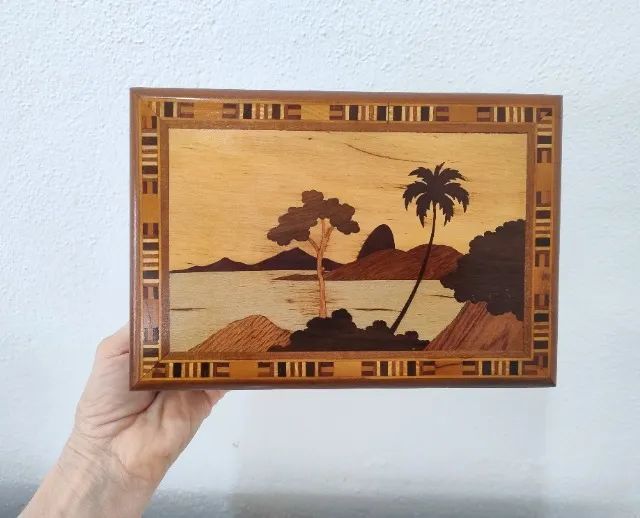 Antiga Caixa Iconografia RJ Machetada C/ Divisorias e Chave - Foto 5
