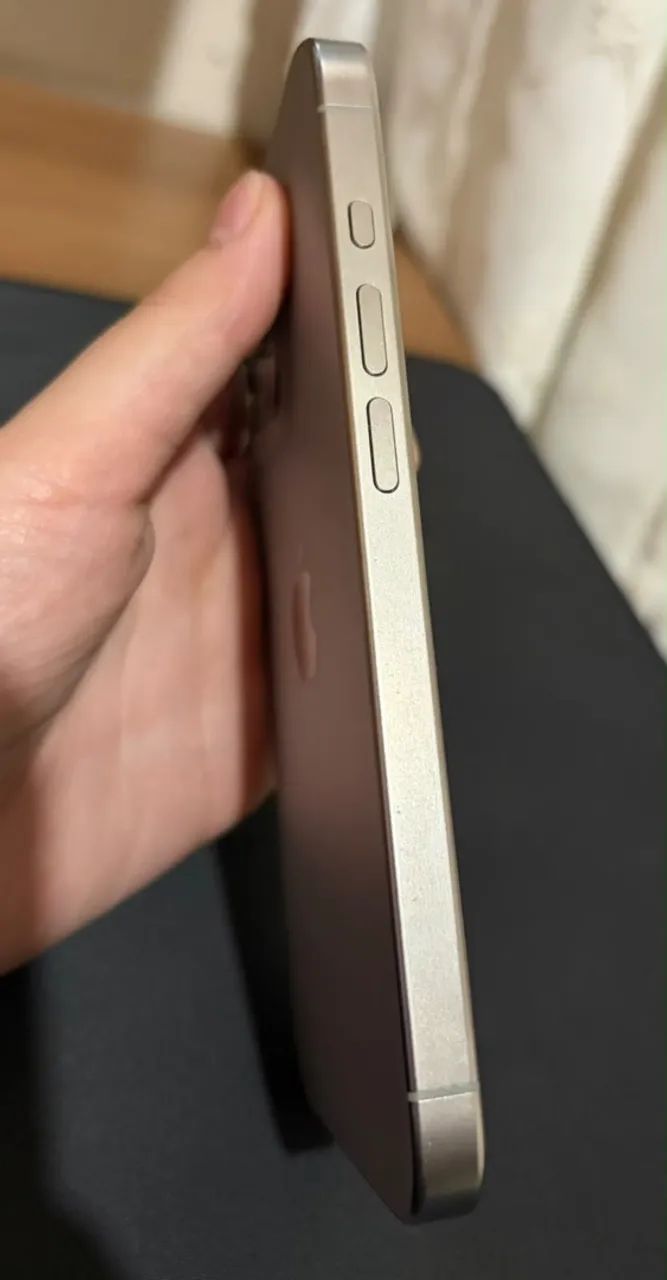 Iphone 15pro 128GB - Titânio Natural  - Foto 4