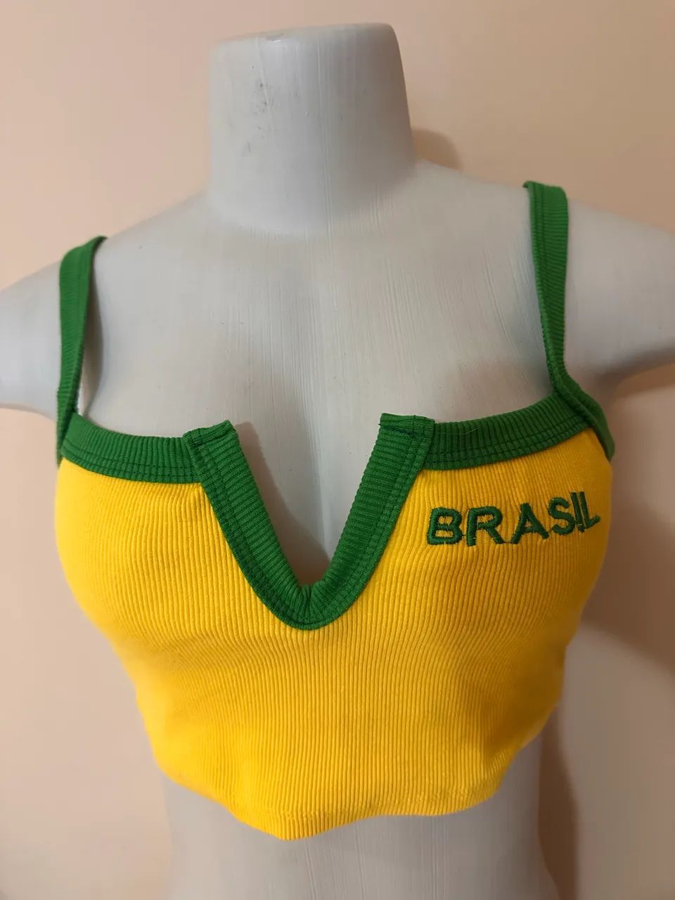 Cropped Brasil Tam. Único  - Foto 2