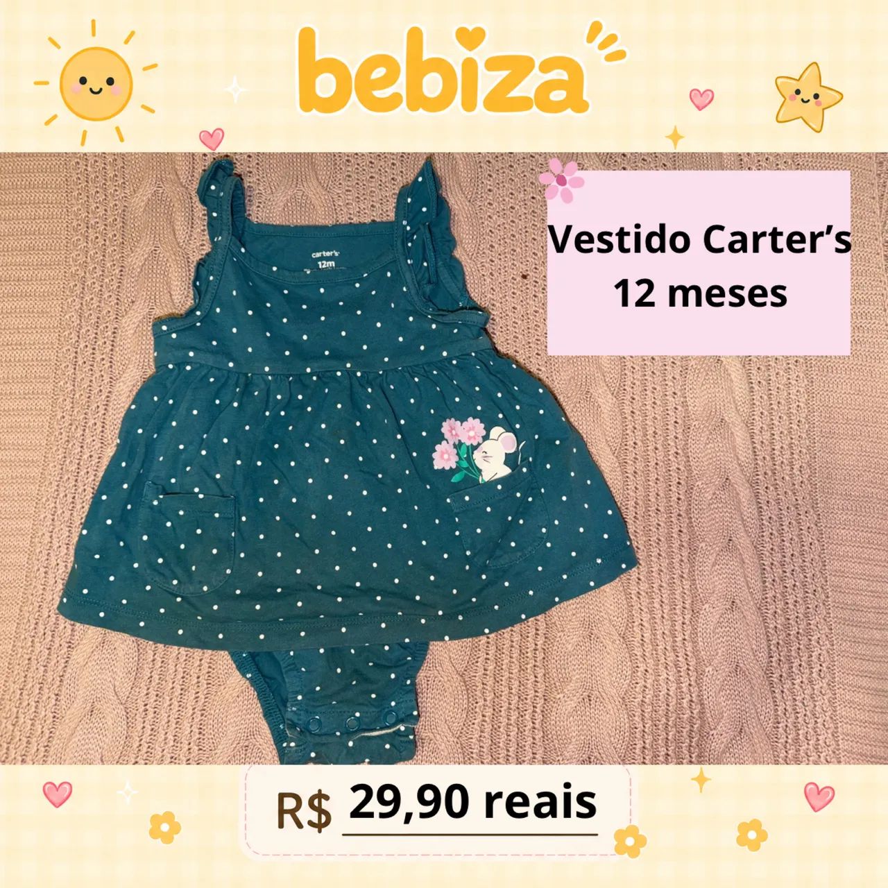 Vestido carter's 