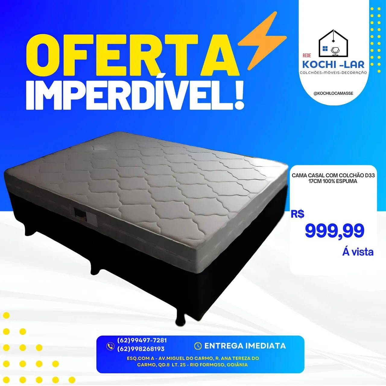 Colchão entrego hoje
