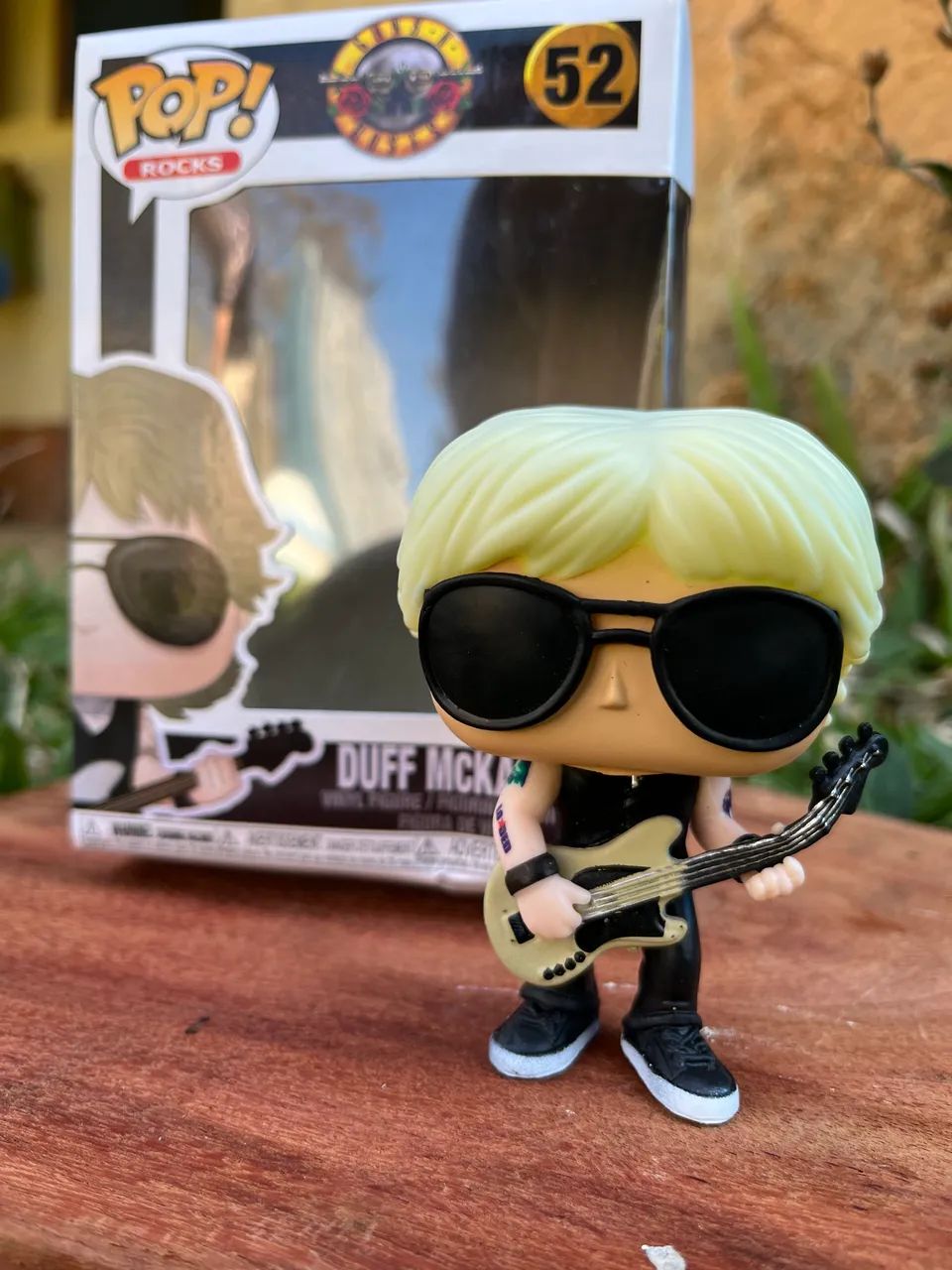 Funko pop bandas de Rocky Duff McKagan com caixa  - Foto 2