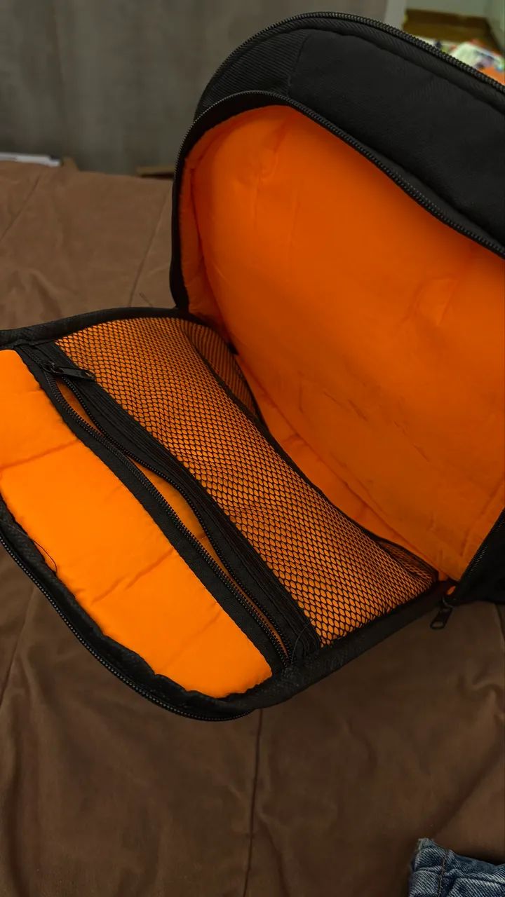 Mochila Crazy para carregar máquina fotográfica - Foto 4