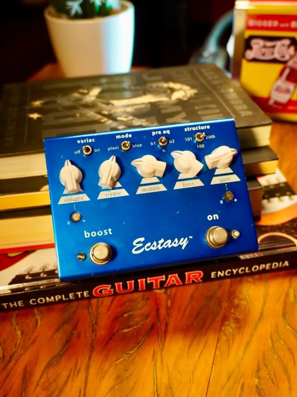Pedal Bogner Ecstasy Blue Overdrive/boost - Instrumentos musicais