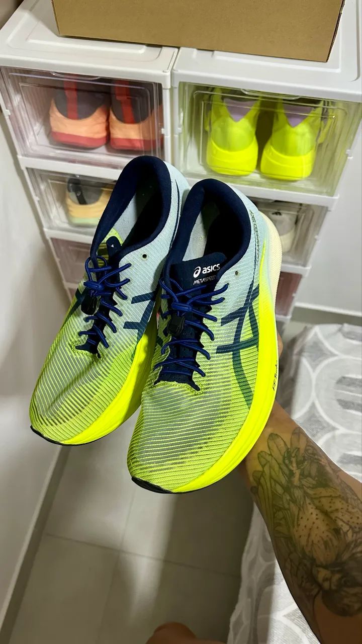 Asics Metaspeed SKY plus - Calçados Esportivos - Ponta Verde Asics Metaspeed SKY plus - Calçados Esportivos - Ponta Verde
