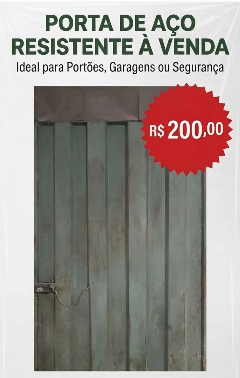 Porta de aço 