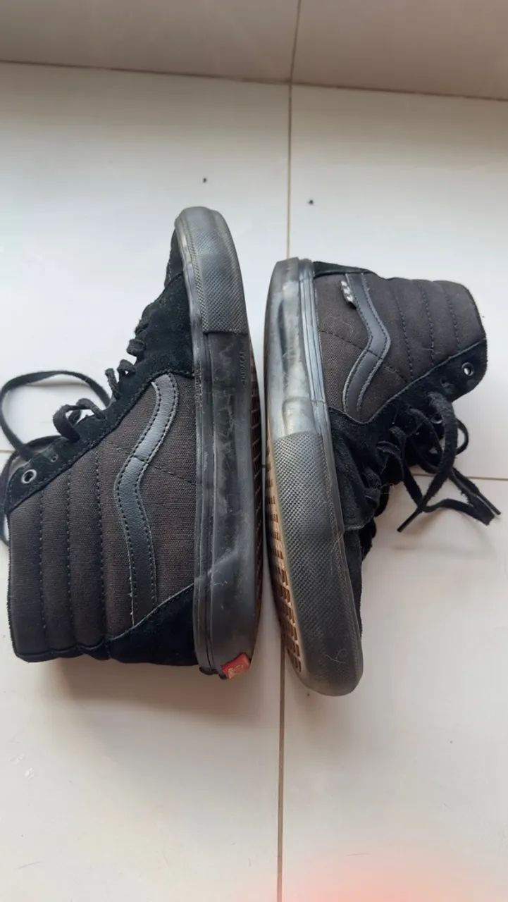 Tênis Vans SK8 Hi Black - Foto 3