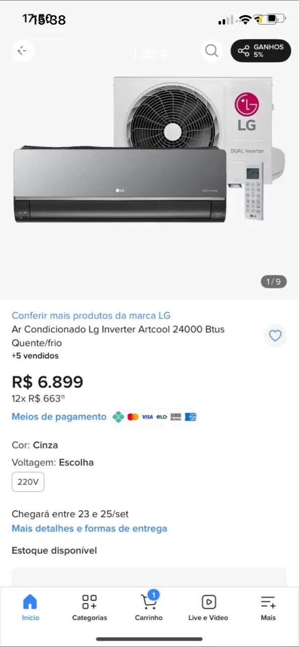 Vendo ar novo - Foto 2