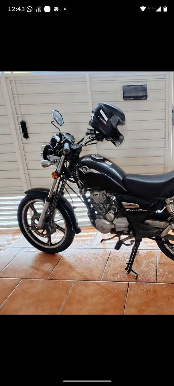 Moto de garagem 