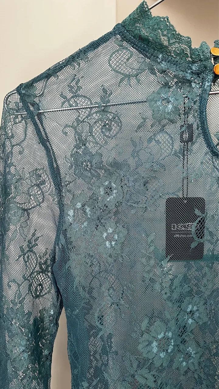 Blusa renda de manga longa - Foto 5