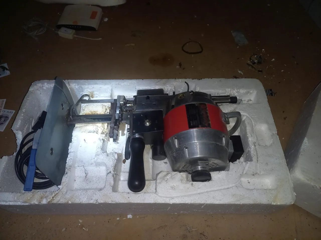 Máquina de cortar tecido de lâmina de 6 polegadas 