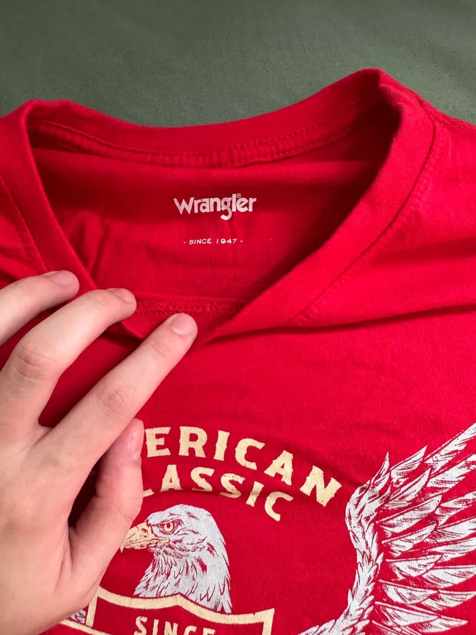 Camisa Wrangler Original, usava apenas uma vez - Foto 2
