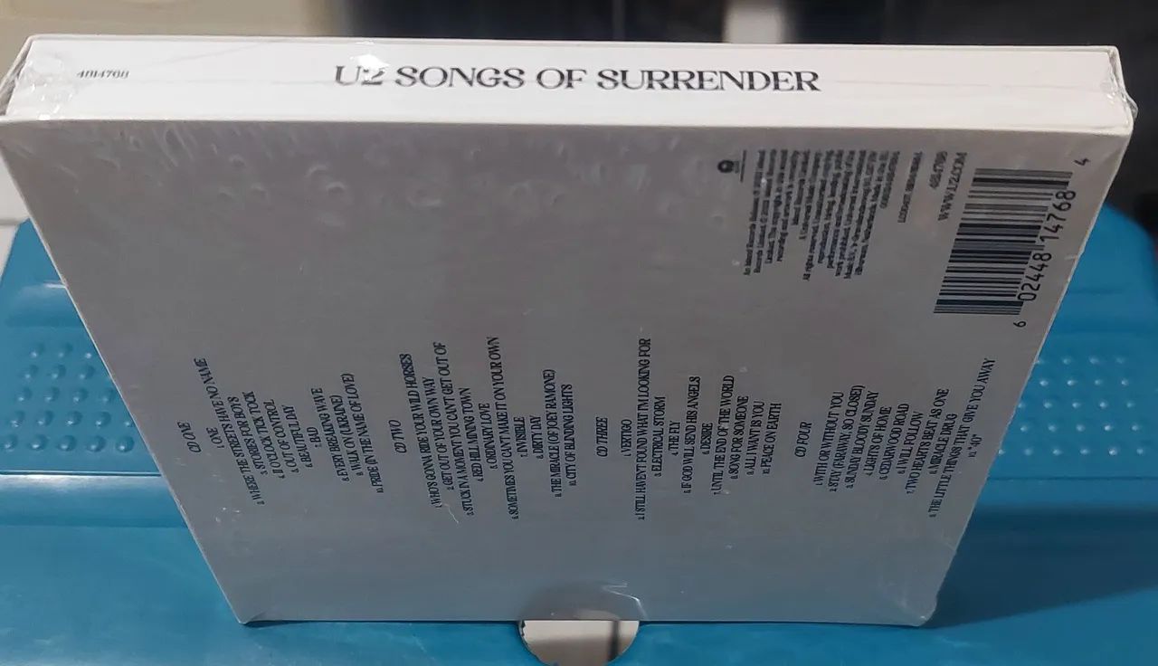 Cd u2 songs of surrender 4cds  - Foto 5
