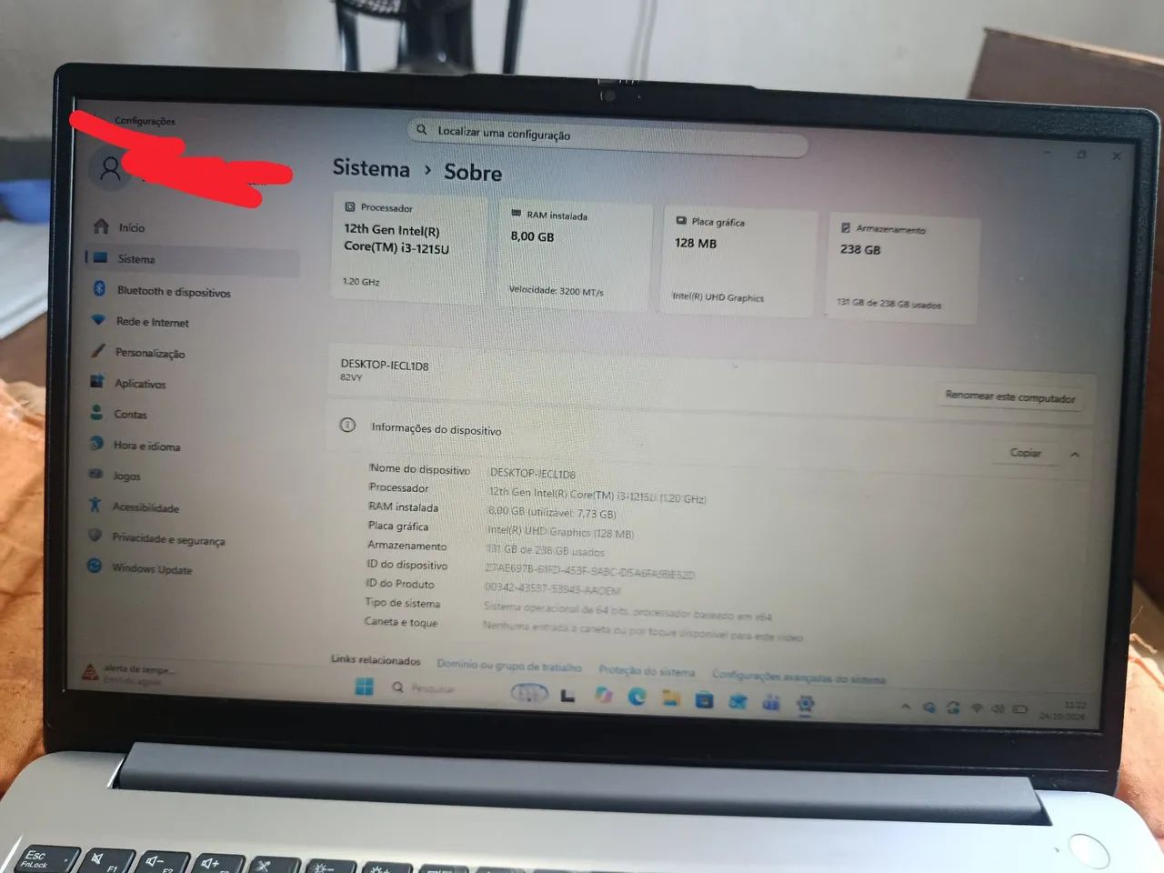 Notebook Lenovo i3 - Foto 3