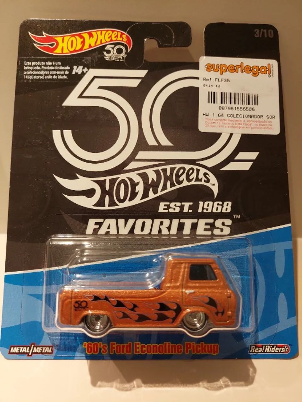 Hot Wheels '60 Ford Econoline PickUp - Lacrada