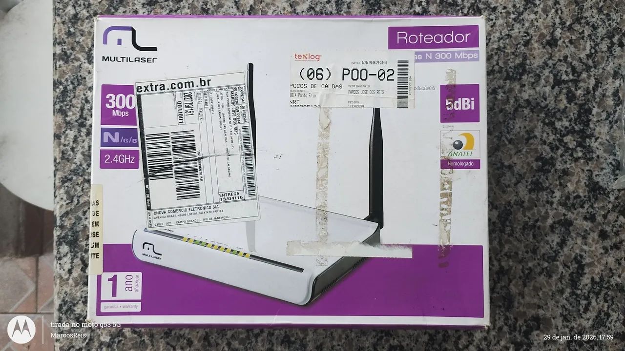 Roteador Multilaser 300Mgz