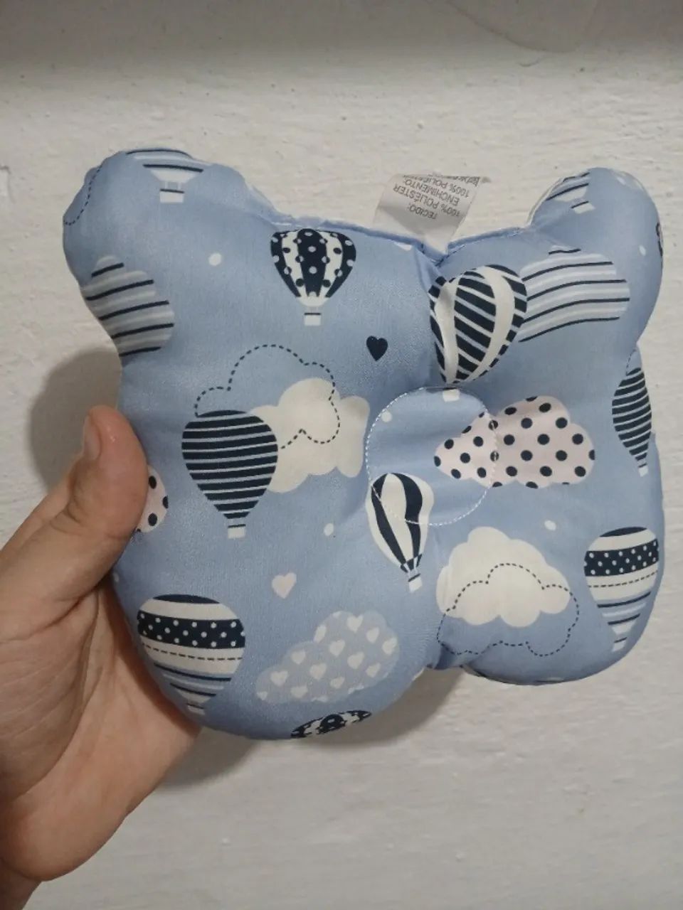 Travesseiro Anatomico Anti Sufocante Bebe Infantil