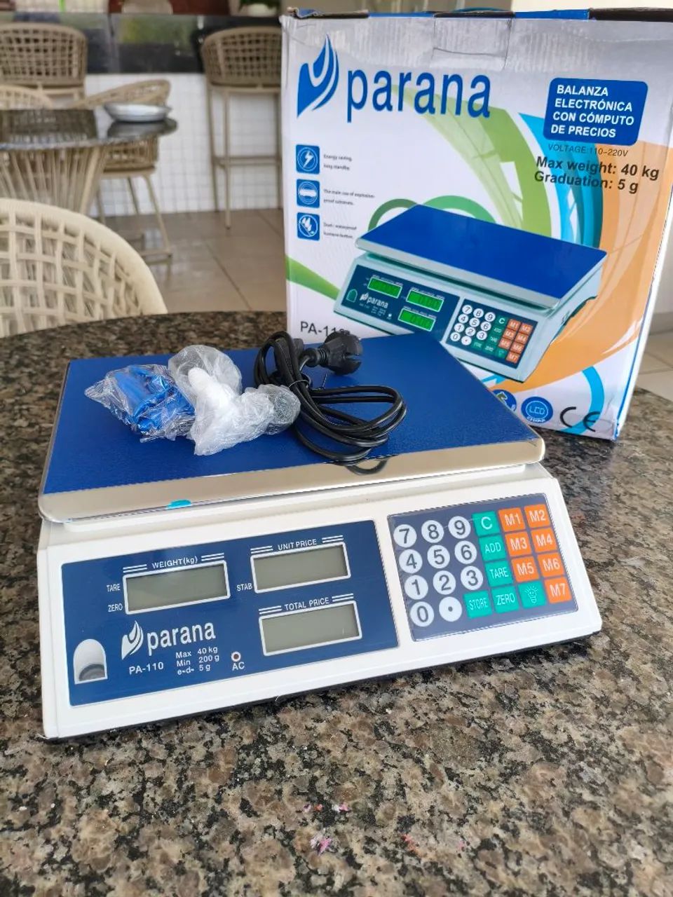 Balança digital 40 kg eletrônica nova  - Foto 3