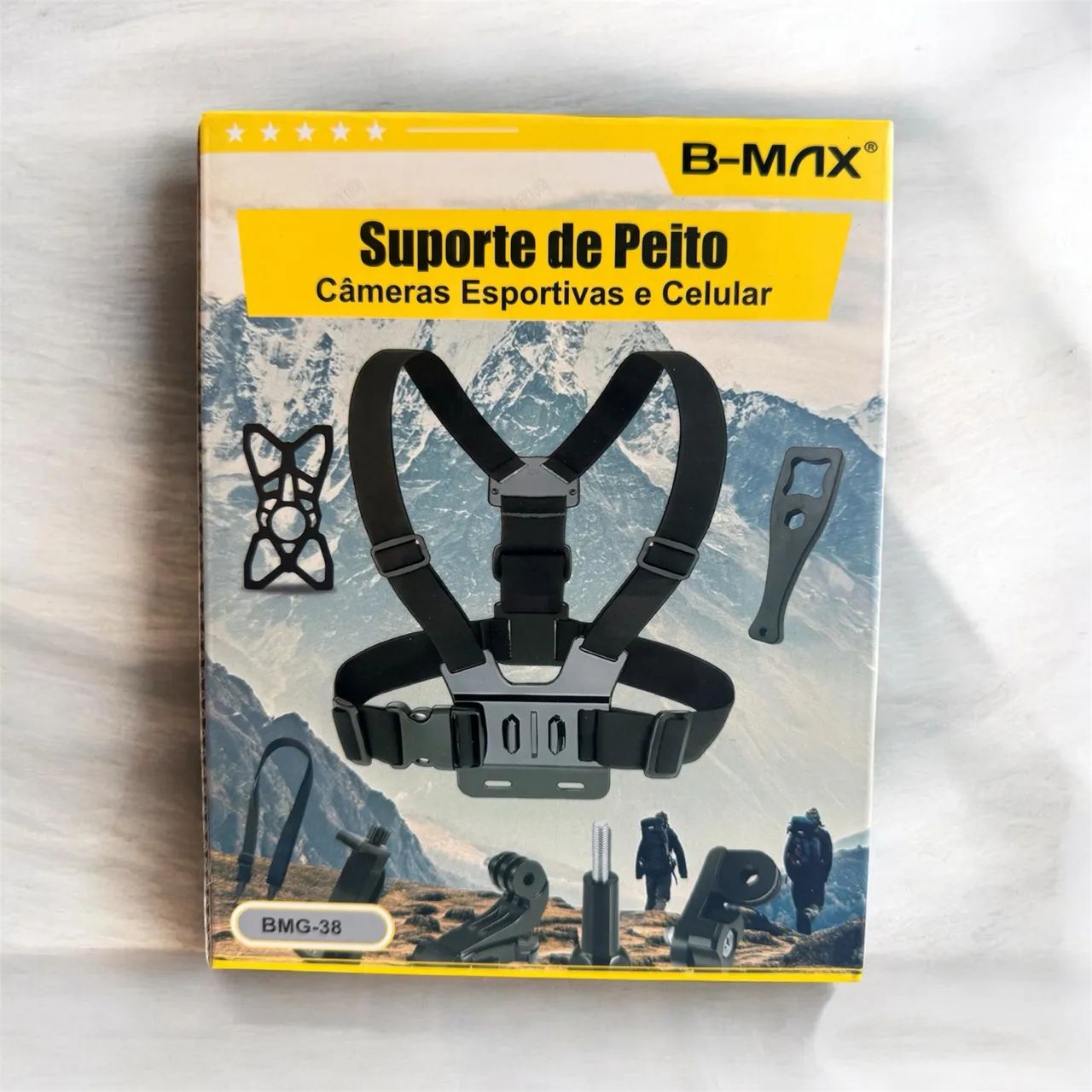 Suporte peitoral de celular na loja Supereletronicosjf 