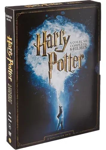 DVDs da coleção completa de 8 filmes do Harry Potter.  - Foto 2