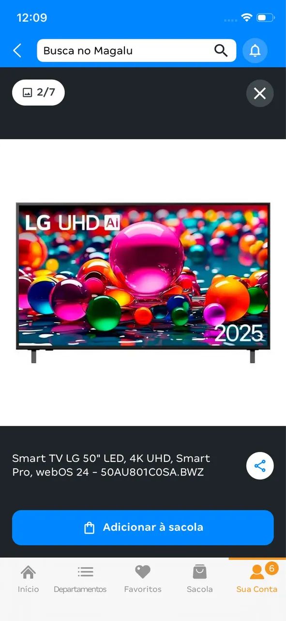 Vendo tv LG 50 polegadas  - Foto 2