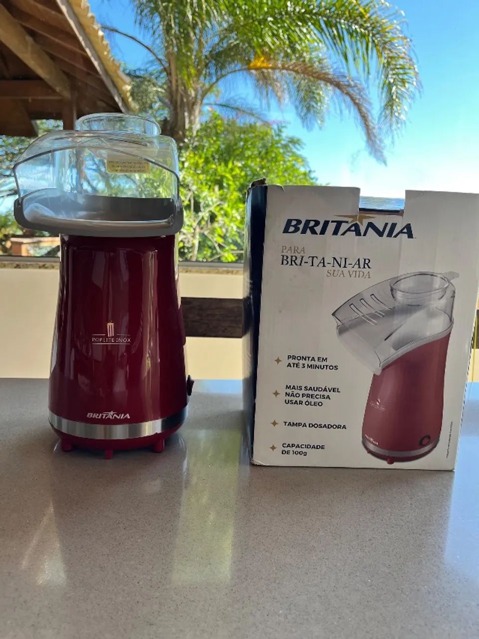 Pipoqueira elétrica Britânia 220v 