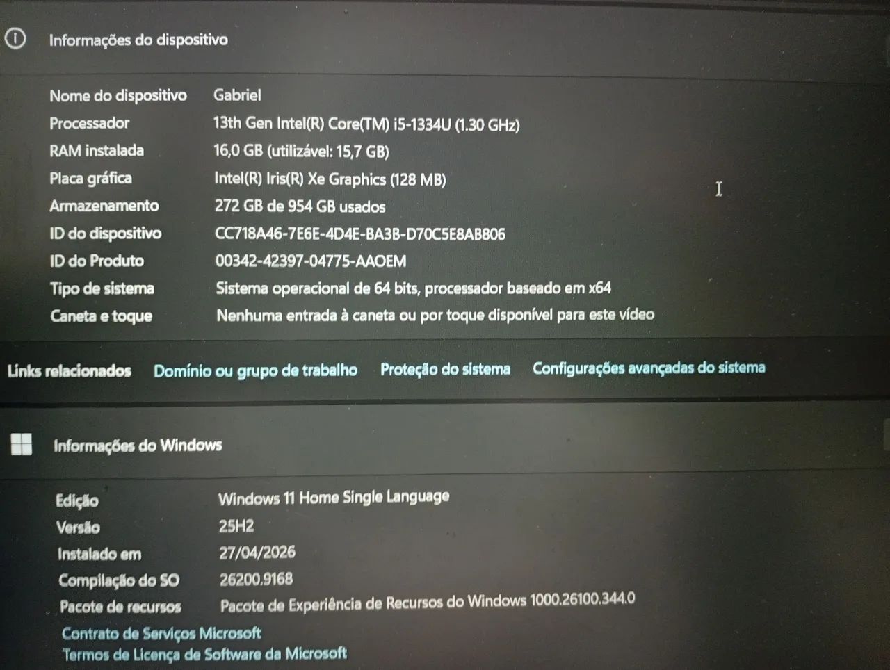 Notebook Dell Inspiron 15 SSD 1Tb 16gb ram - Foto 3