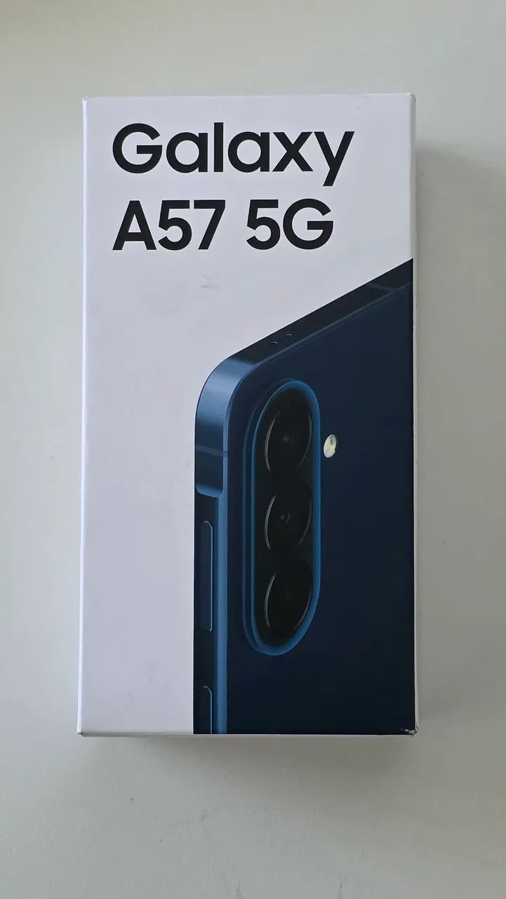 LACRADO: Samsung Galaxy A57 com nota fiscal e garantia