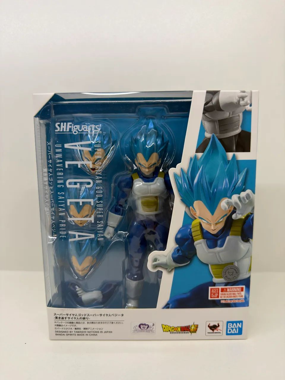 Vegeta blue dragon ball SH Figuarts 
